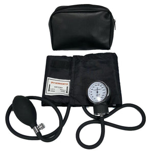 MANUAL BLOOD PRESSURE GAUGE, CUFF AND CASE
