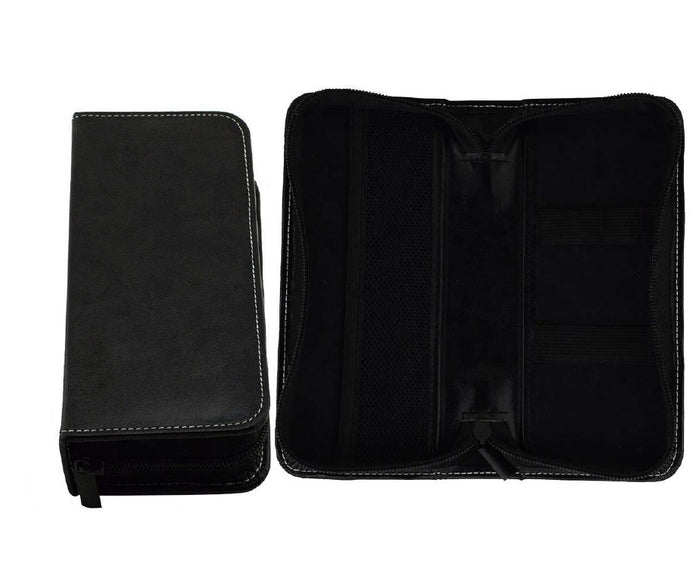 PREMIUM LEATHER ACCESSORIES CASE | BLACK