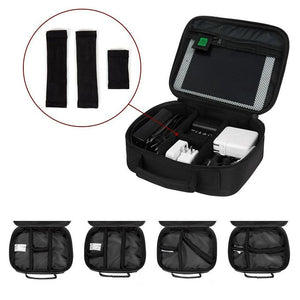 ELECTRONICS CUSTOM ORGANIZER BAG | BLACK